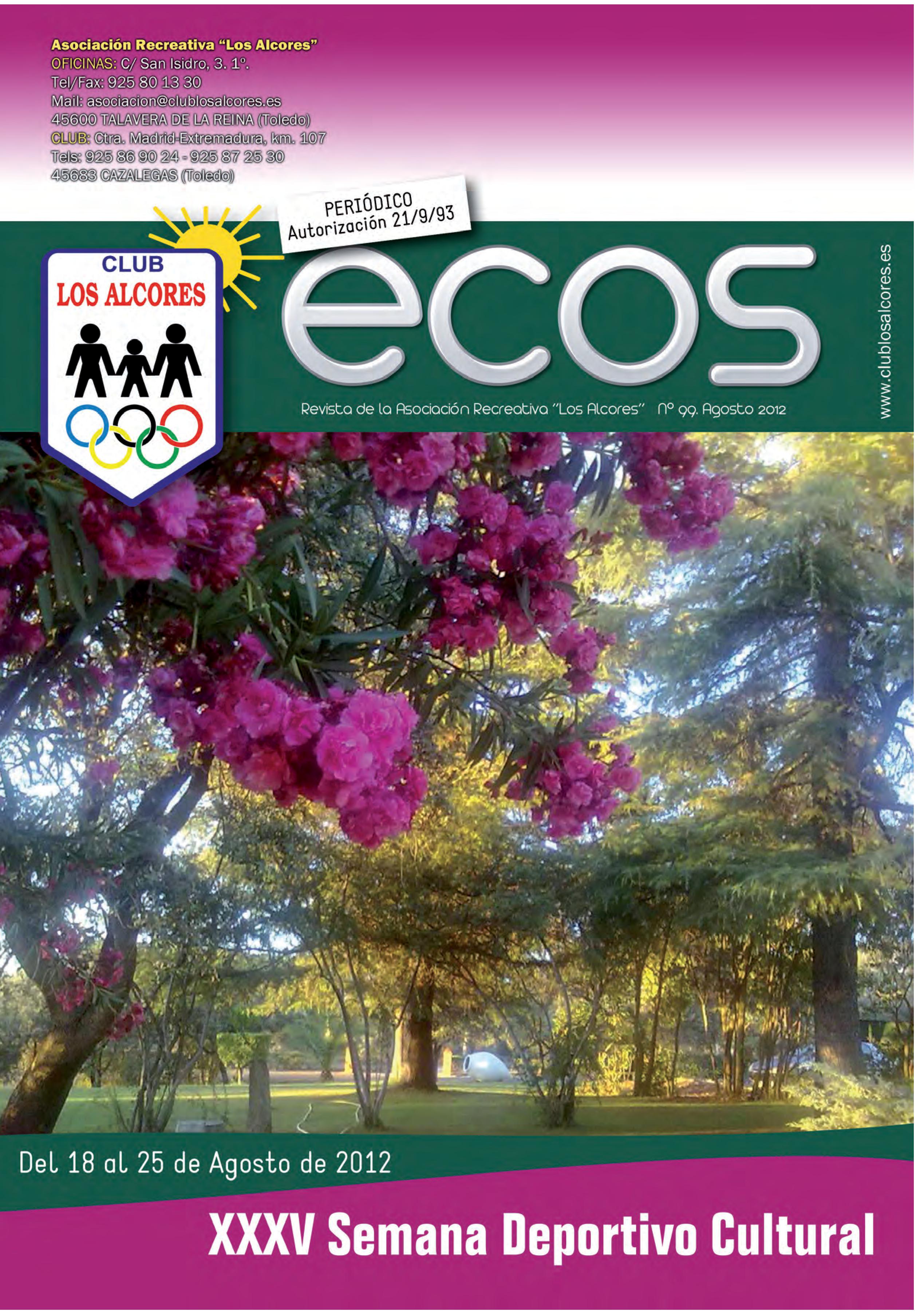 ECOS AGOS_2012